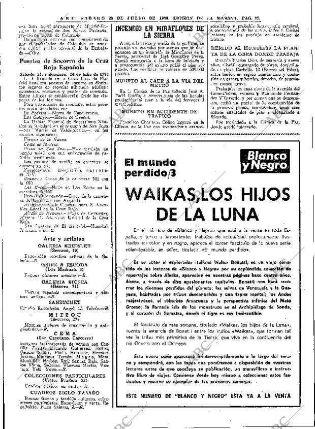 ABC MADRID 25-07-1970 página 37