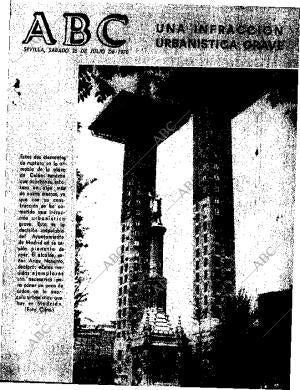ABC SEVILLA 25-07-1970 página 1