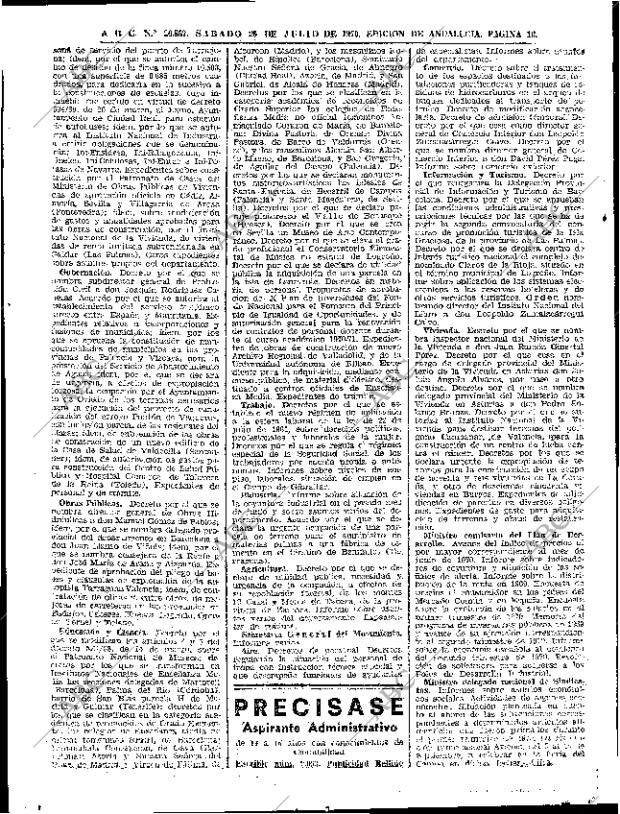 ABC SEVILLA 25-07-1970 página 12