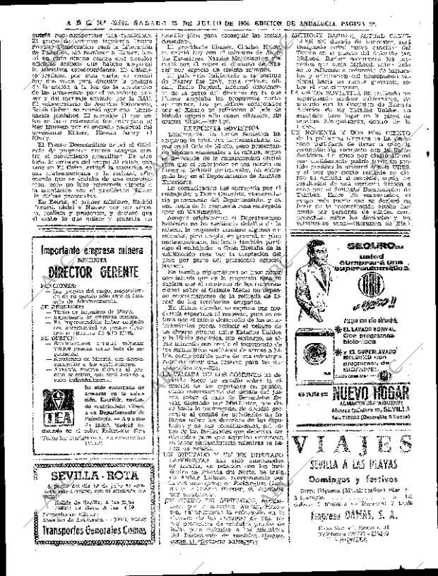 ABC SEVILLA 25-07-1970 página 14
