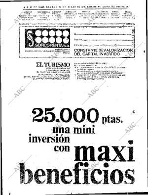 ABC SEVILLA 25-07-1970 página 20