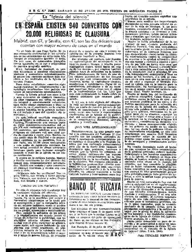 ABC SEVILLA 25-07-1970 página 21