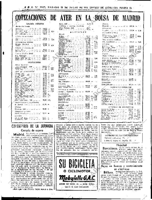 ABC SEVILLA 25-07-1970 página 23