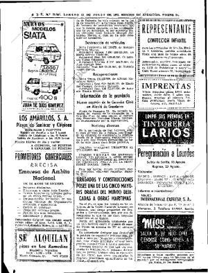 ABC SEVILLA 25-07-1970 página 28