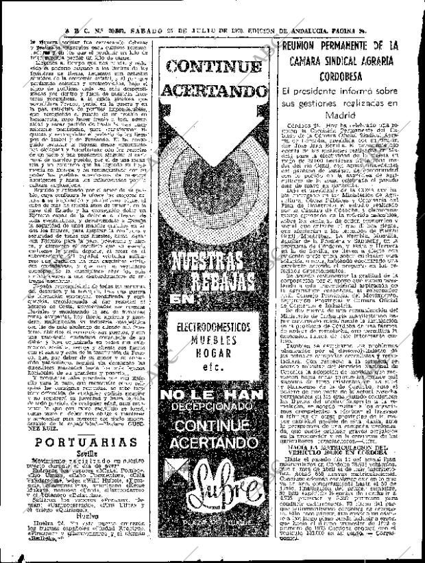 ABC SEVILLA 25-07-1970 página 30