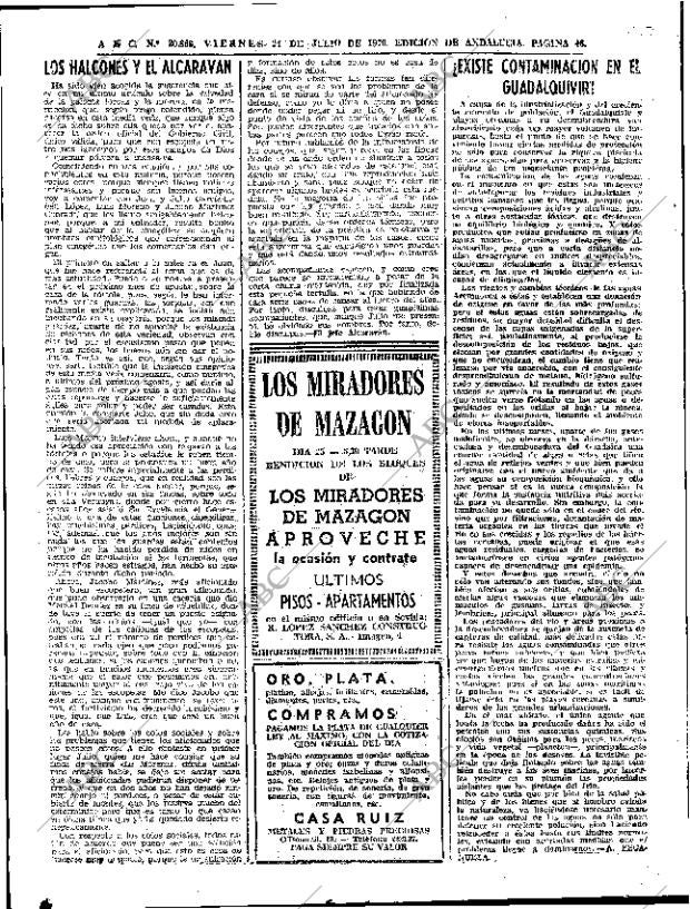 ABC SEVILLA 25-07-1970 página 40