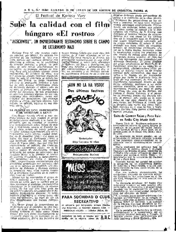 ABC SEVILLA 25-07-1970 página 41