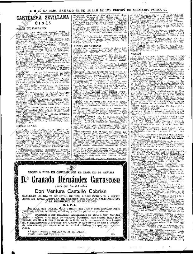 ABC SEVILLA 25-07-1970 página 42