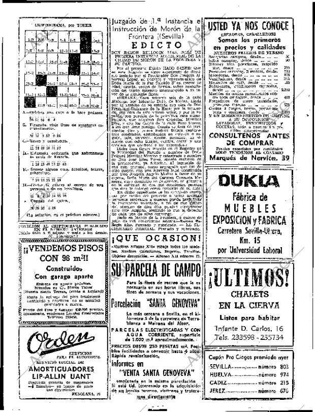 ABC SEVILLA 25-07-1970 página 50