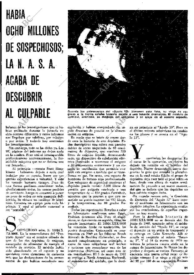 BLANCO Y NEGRO MADRID 25-07-1970 página 21