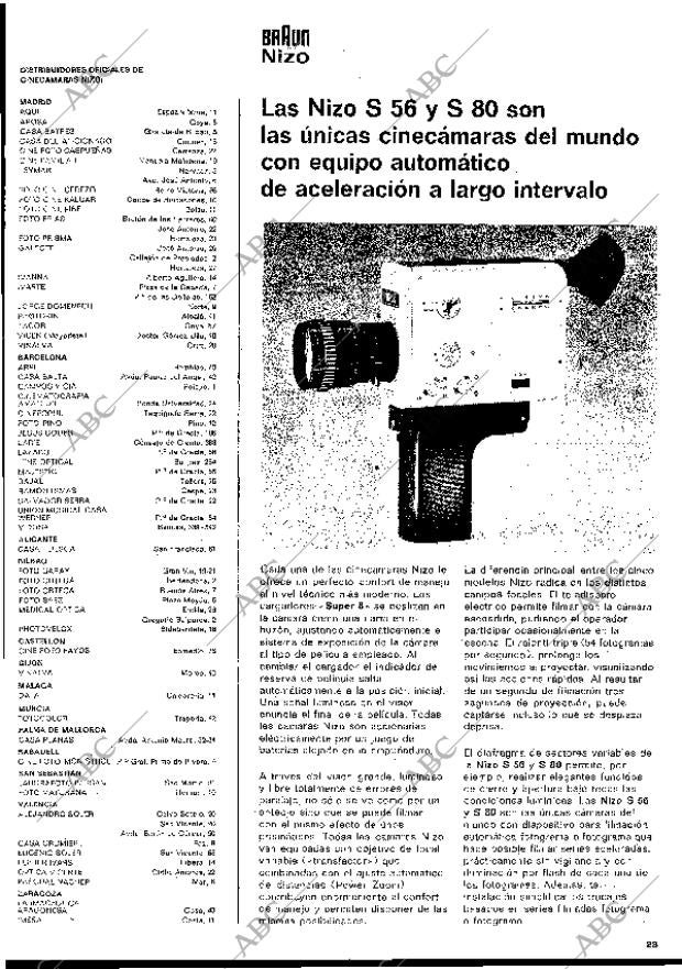 BLANCO Y NEGRO MADRID 25-07-1970 página 23