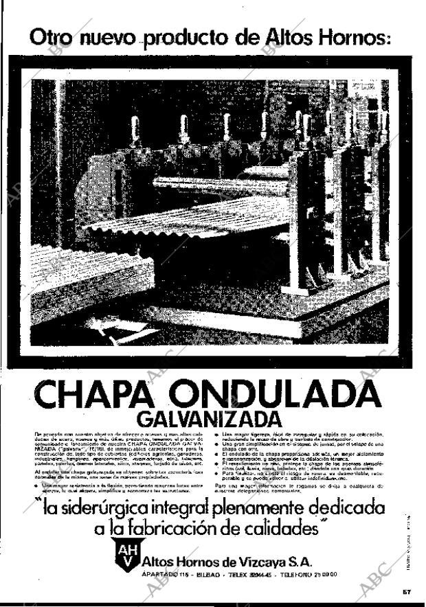 BLANCO Y NEGRO MADRID 25-07-1970 página 57