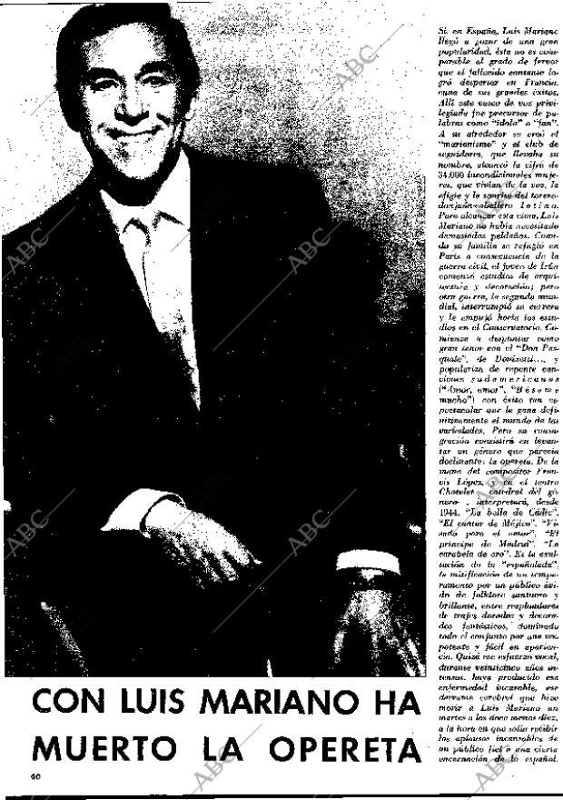 BLANCO Y NEGRO MADRID 25-07-1970 página 60