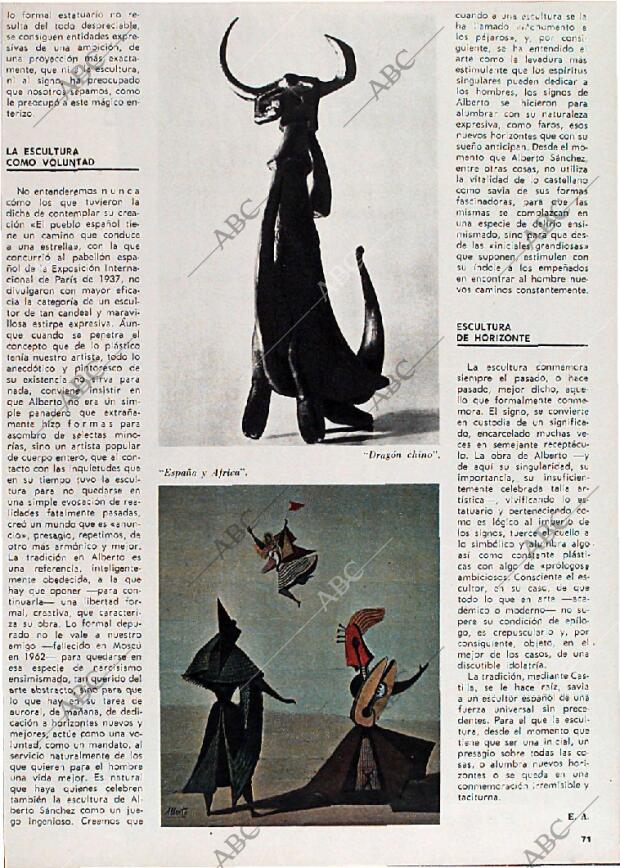 BLANCO Y NEGRO MADRID 25-07-1970 página 71