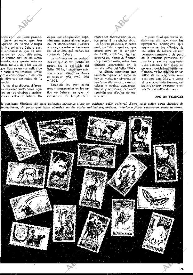 BLANCO Y NEGRO MADRID 25-07-1970 página 75