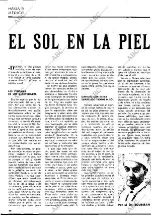 BLANCO Y NEGRO MADRID 25-07-1970 página 76