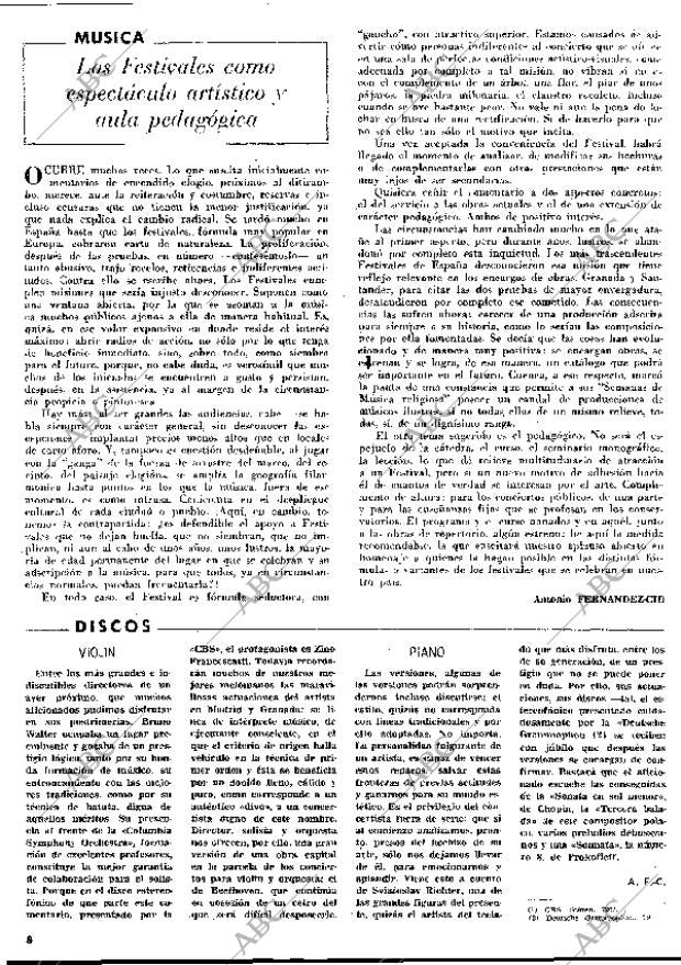 BLANCO Y NEGRO MADRID 25-07-1970 página 8