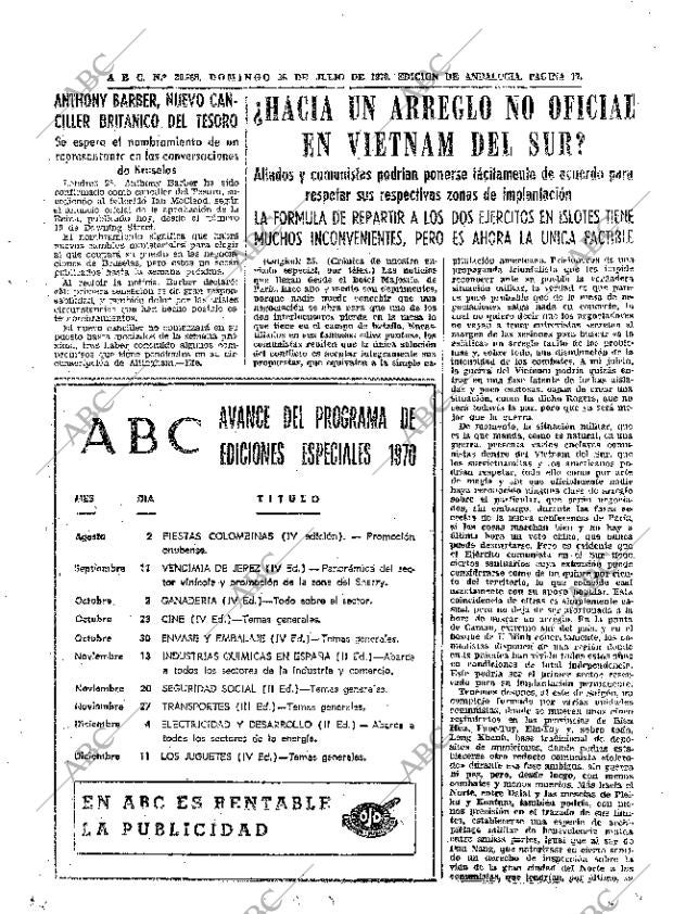 ABC SEVILLA 26-07-1970 página 17