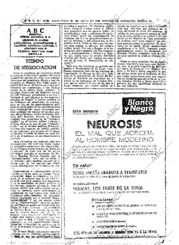 ABC SEVILLA 26-07-1970 página 21