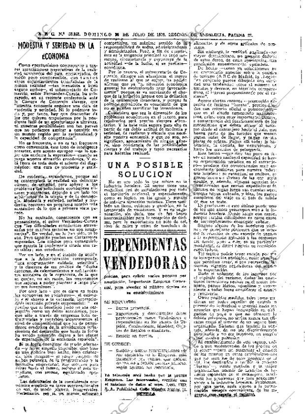 ABC SEVILLA 26-07-1970 página 22