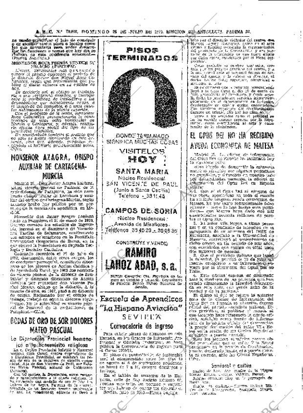 ABC SEVILLA 26-07-1970 página 26