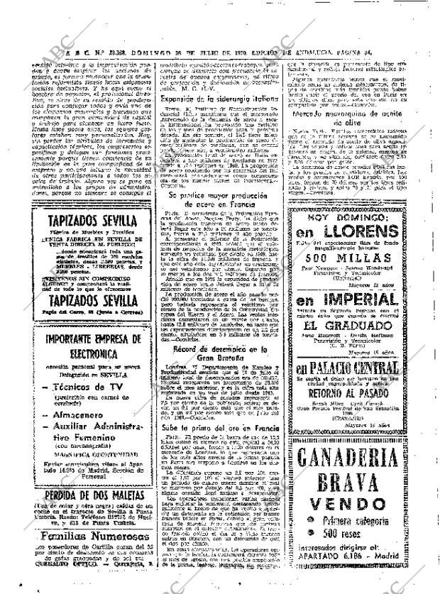 ABC SEVILLA 26-07-1970 página 34