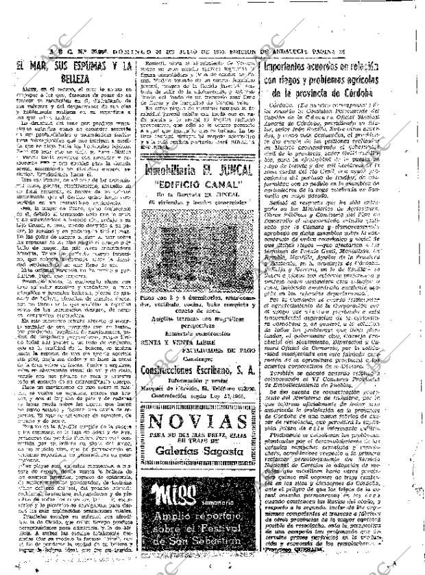 ABC SEVILLA 26-07-1970 página 38