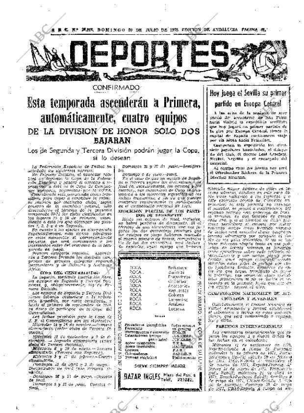 ABC SEVILLA 26-07-1970 página 41