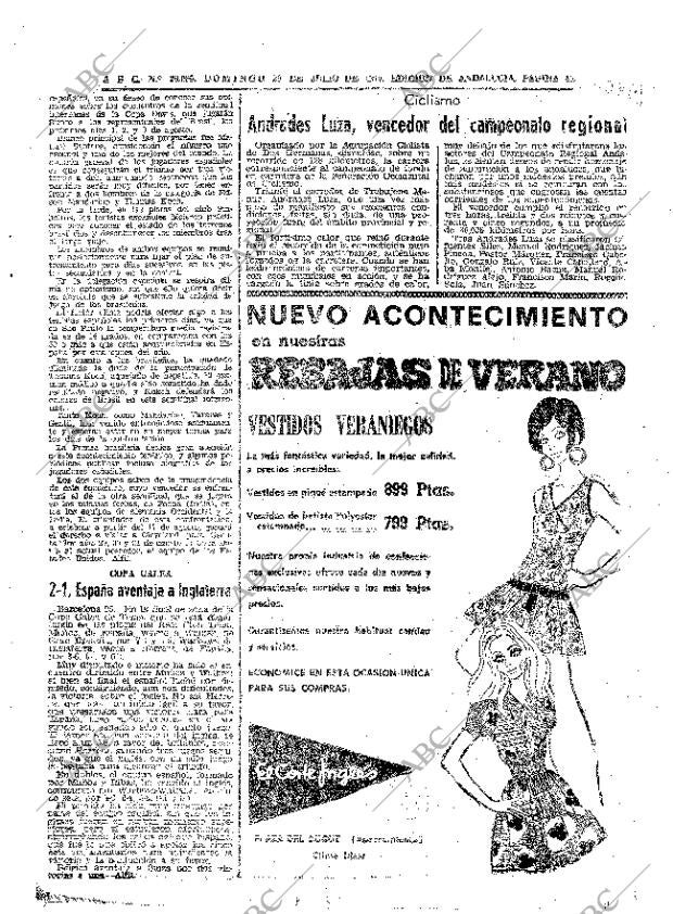ABC SEVILLA 26-07-1970 página 45