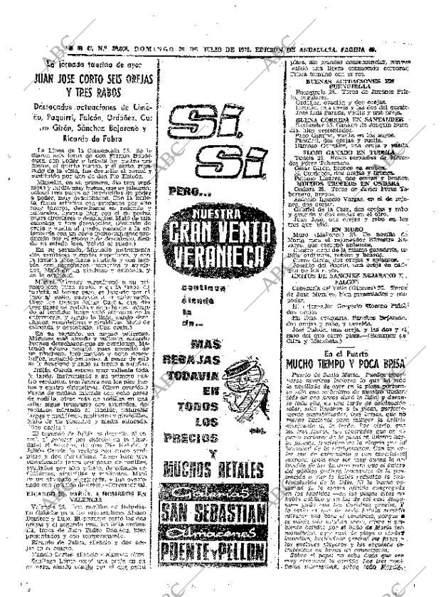 ABC SEVILLA 26-07-1970 página 49