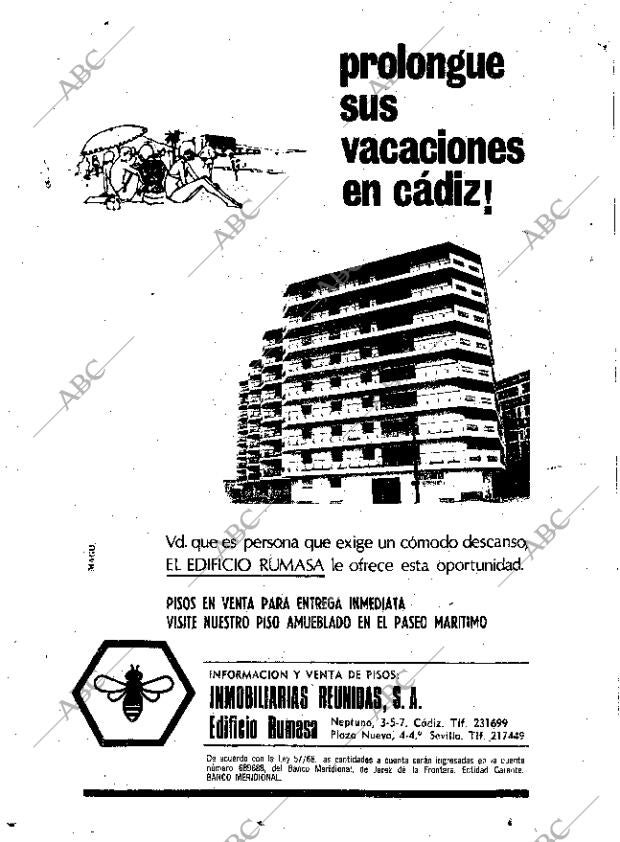 ABC SEVILLA 26-07-1970 página 8