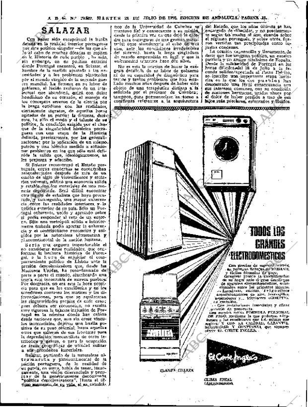 ABC SEVILLA 28-07-1970 página 19