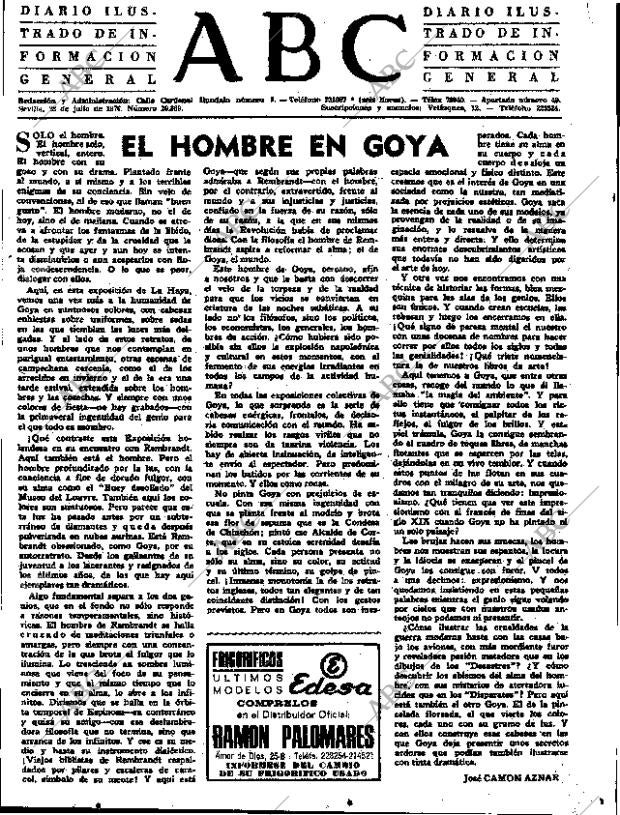 ABC SEVILLA 28-07-1970 página 3