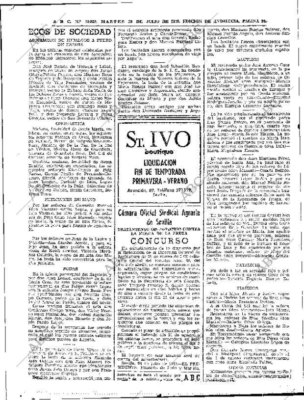 ABC SEVILLA 28-07-1970 página 34