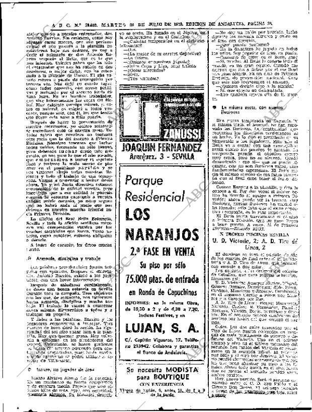 ABC SEVILLA 28-07-1970 página 36