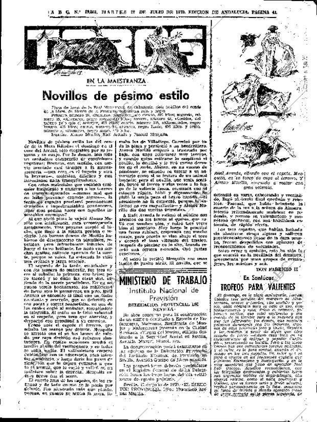 ABC SEVILLA 28-07-1970 página 41