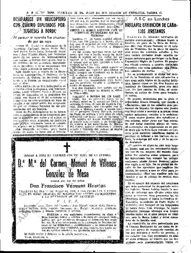 ABC SEVILLA 28-07-1970 página 47