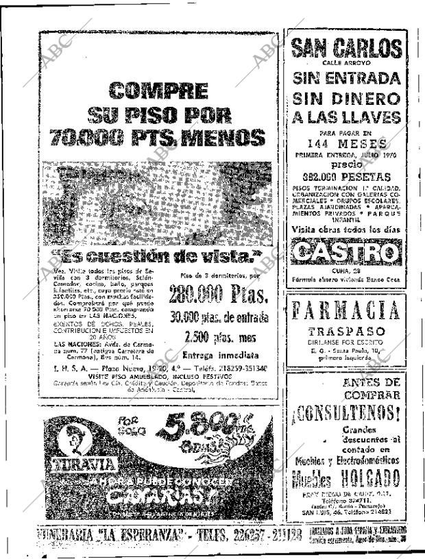 ABC SEVILLA 28-07-1970 página 56