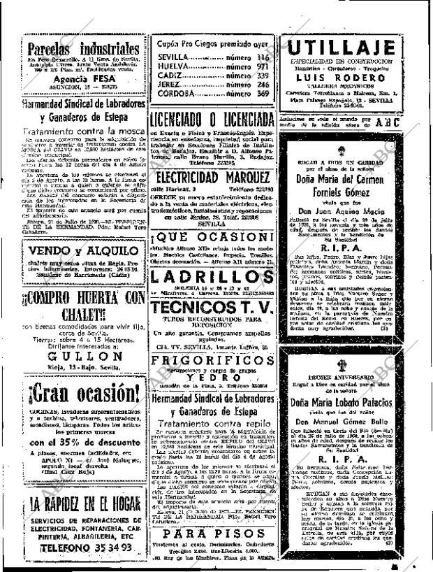 ABC SEVILLA 28-07-1970 página 57