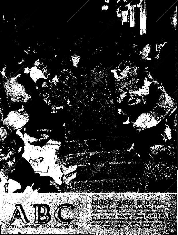 ABC SEVILLA 29-07-1970 página 1