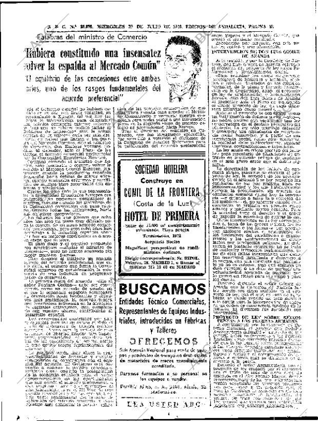 ABC SEVILLA 29-07-1970 página 18