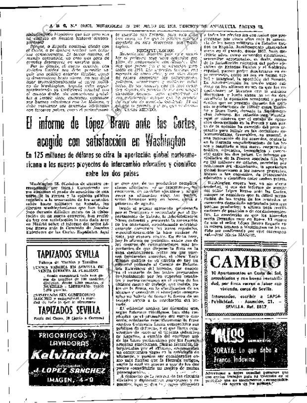 ABC SEVILLA 29-07-1970 página 22