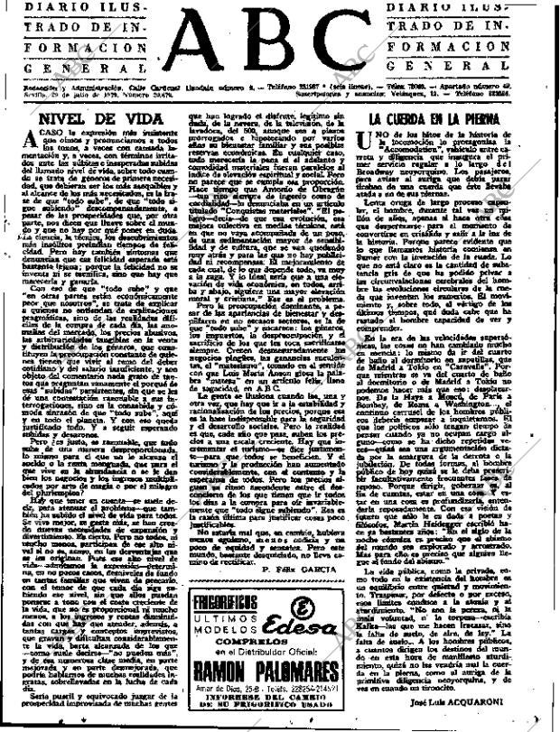 ABC SEVILLA 29-07-1970 página 3