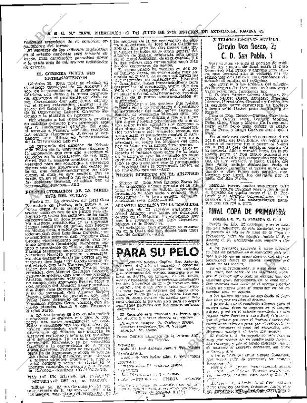 ABC SEVILLA 29-07-1970 página 44