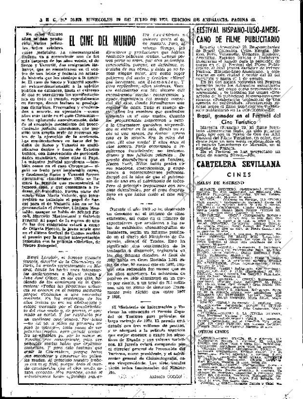 ABC SEVILLA 29-07-1970 página 49