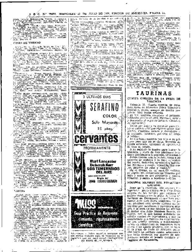 ABC SEVILLA 29-07-1970 página 50