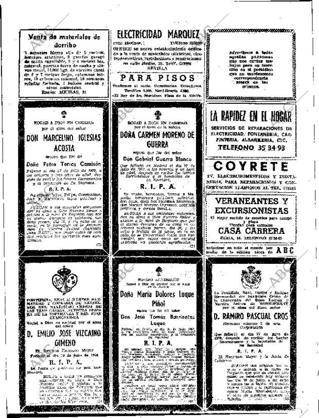 ABC SEVILLA 29-07-1970 página 61