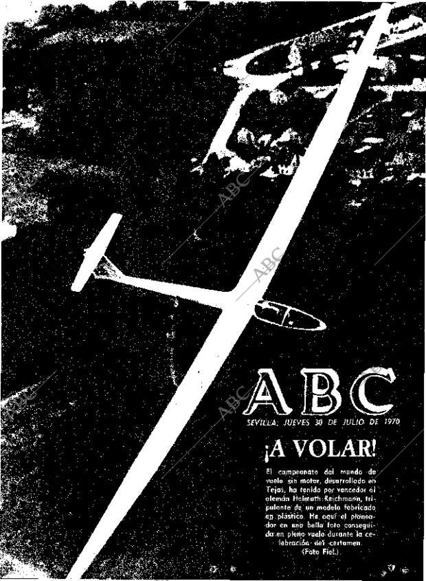 ABC SEVILLA 30-07-1970 página 1