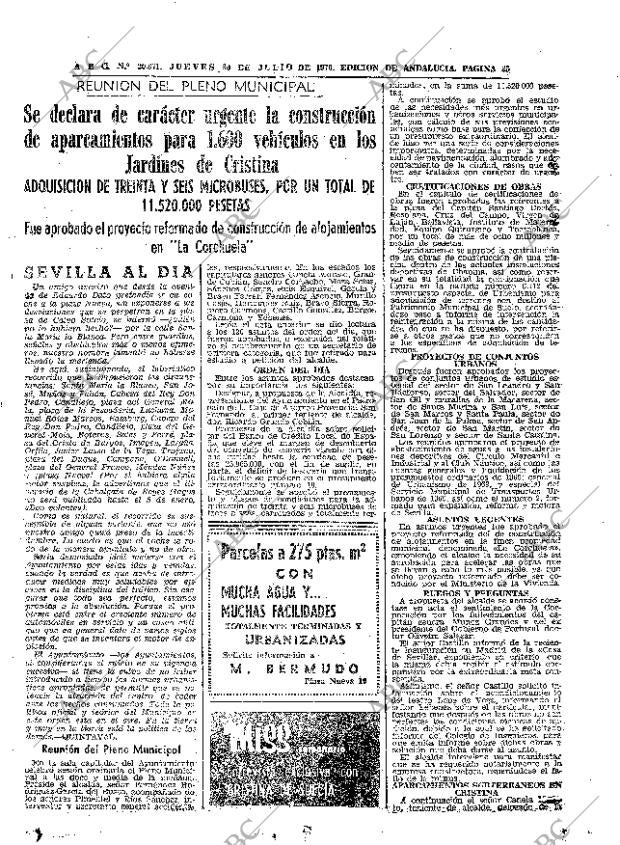 ABC SEVILLA 30-07-1970 página 35