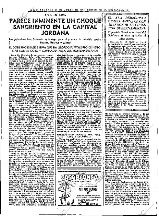 ABC MADRID 31-07-1970 página 15